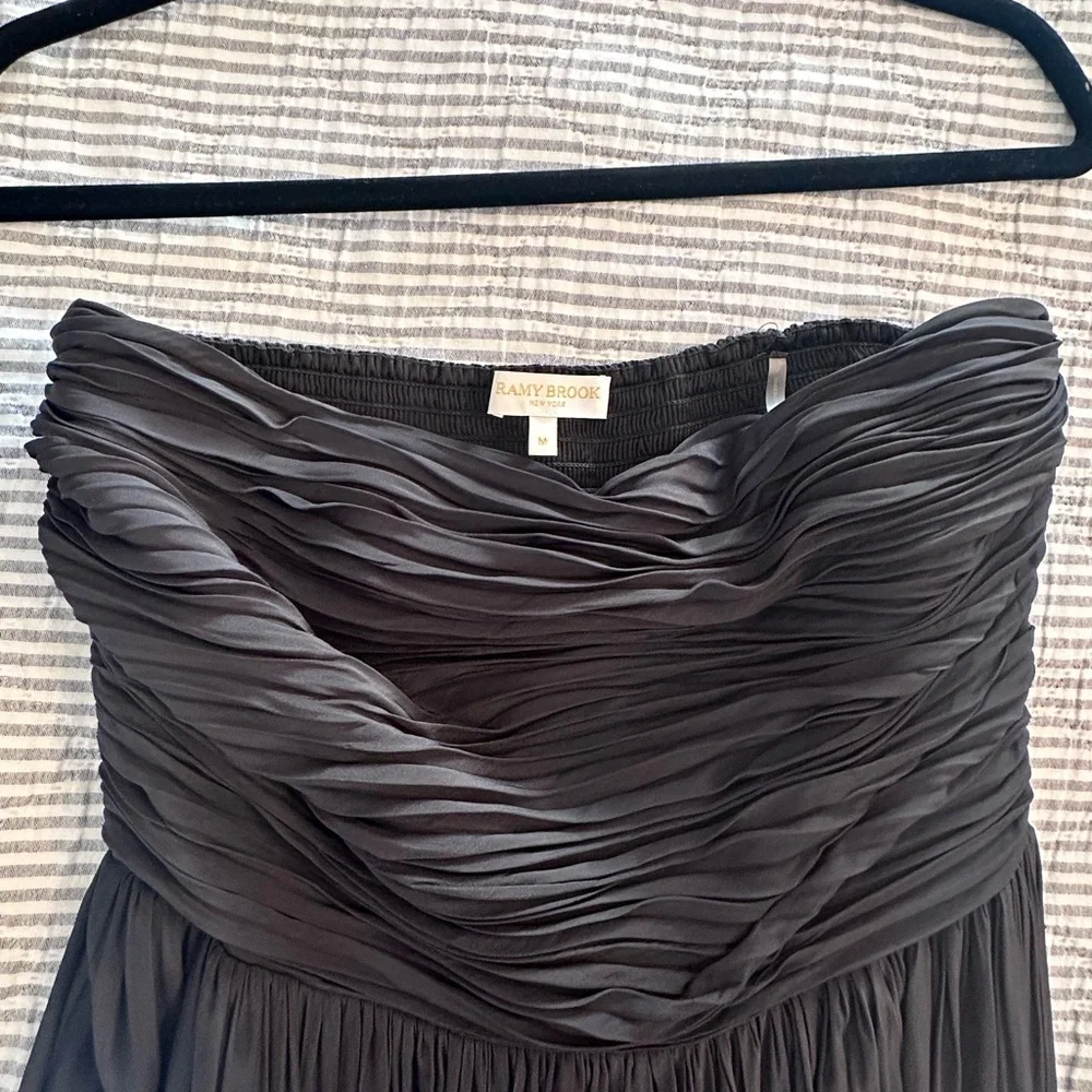 Ramy Brook Milani Embellished Strapless Maxi Dress - Picture 3 of 5